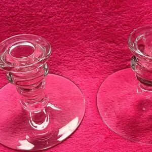 Cambridge Candlestick Mid Century holders candelabra wedding centerpiece(h17-7)